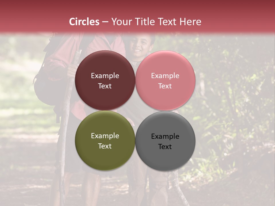 Park Happy Leisure PowerPoint Template