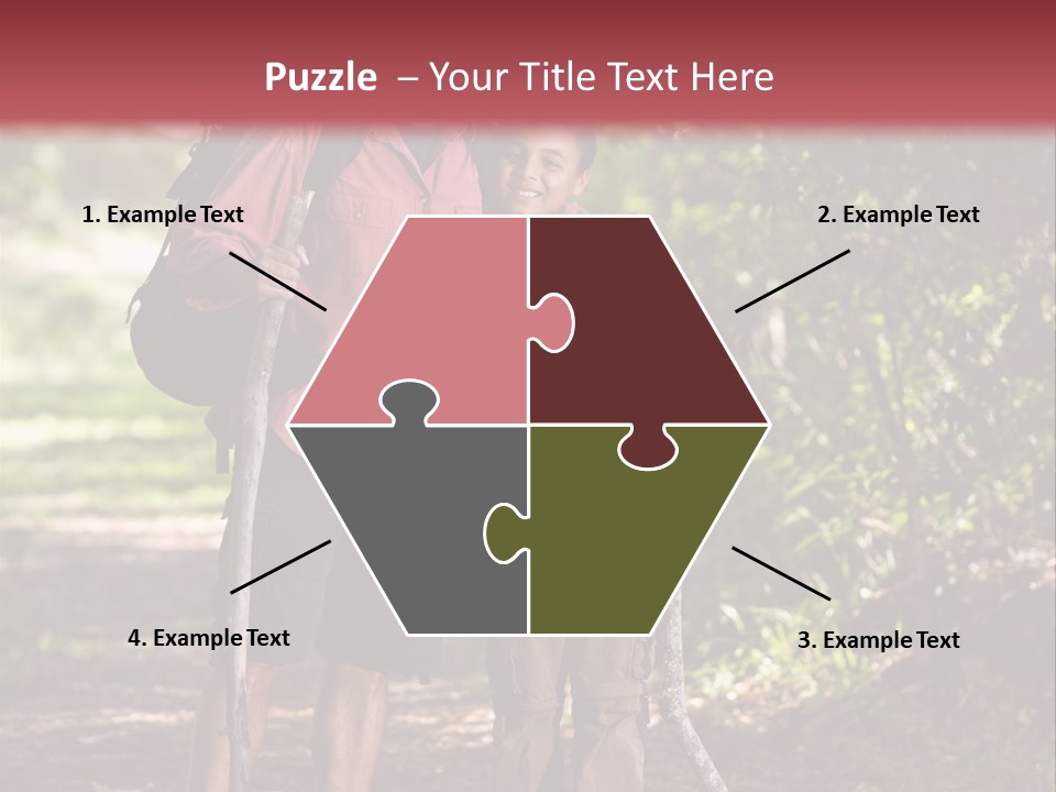 Park Happy Leisure PowerPoint Template