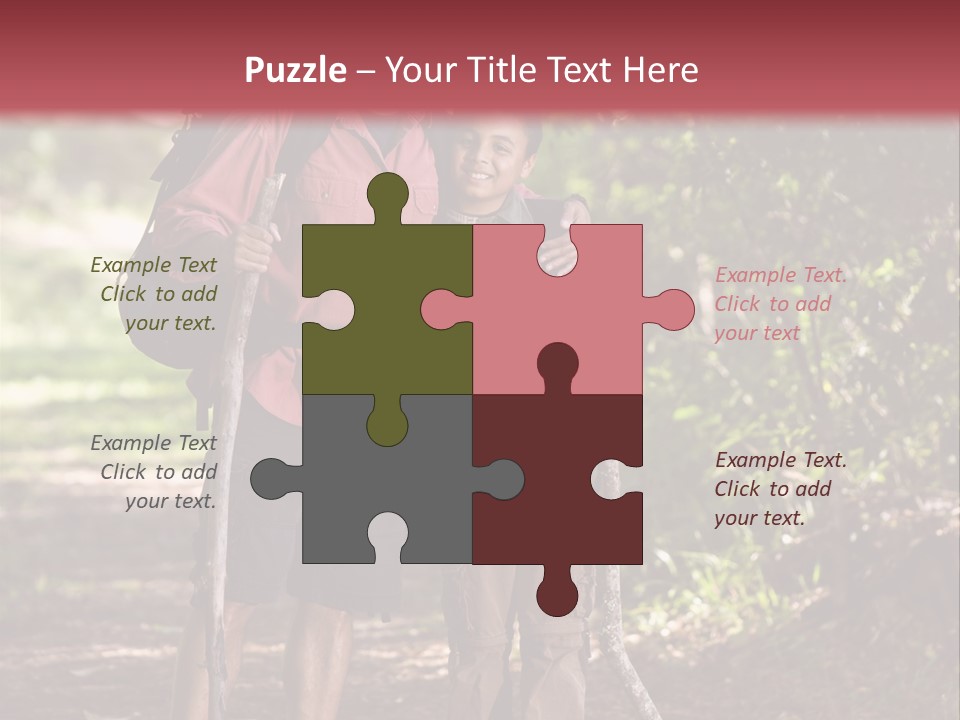 Park Happy Leisure PowerPoint Template