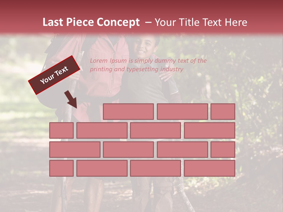 Park Happy Leisure PowerPoint Template