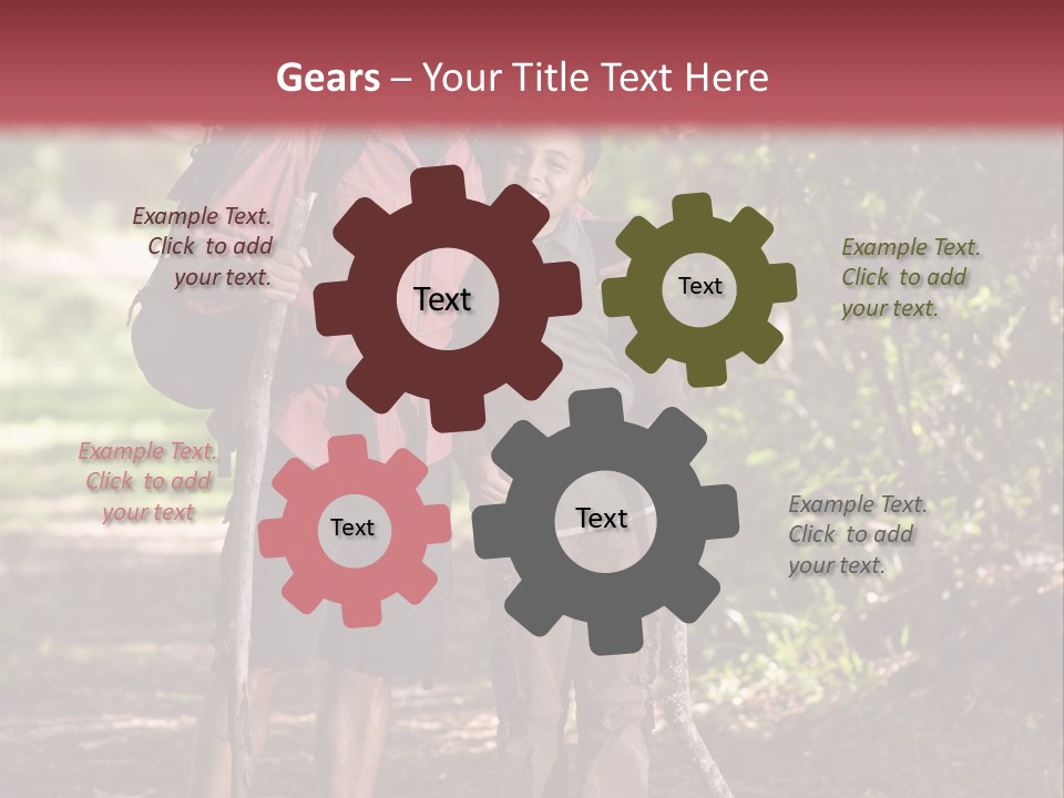 Park Happy Leisure PowerPoint Template