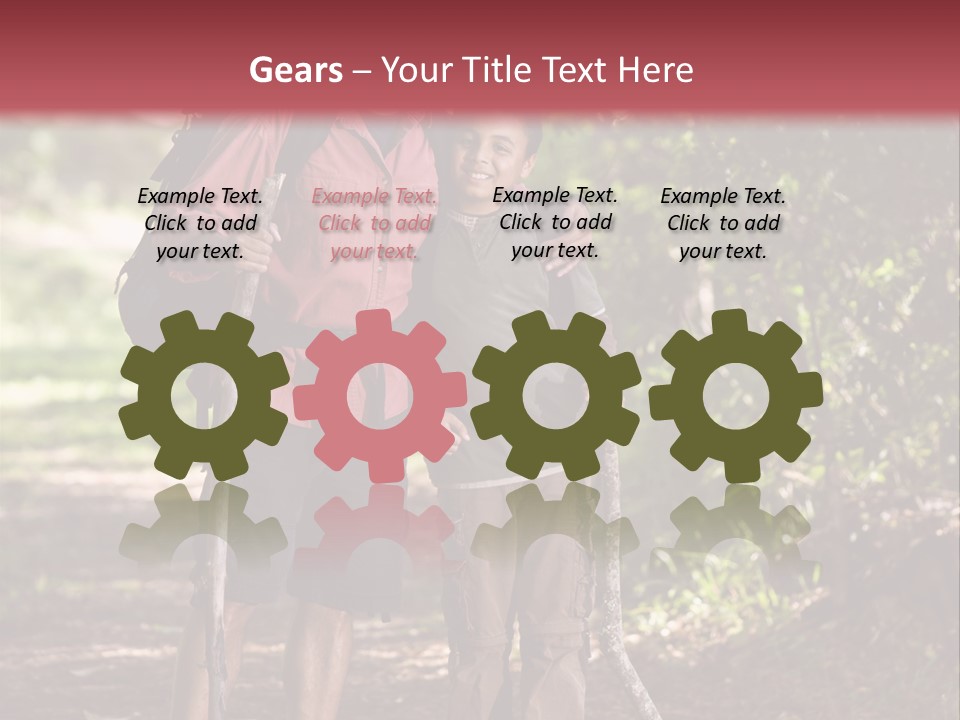 Park Happy Leisure PowerPoint Template