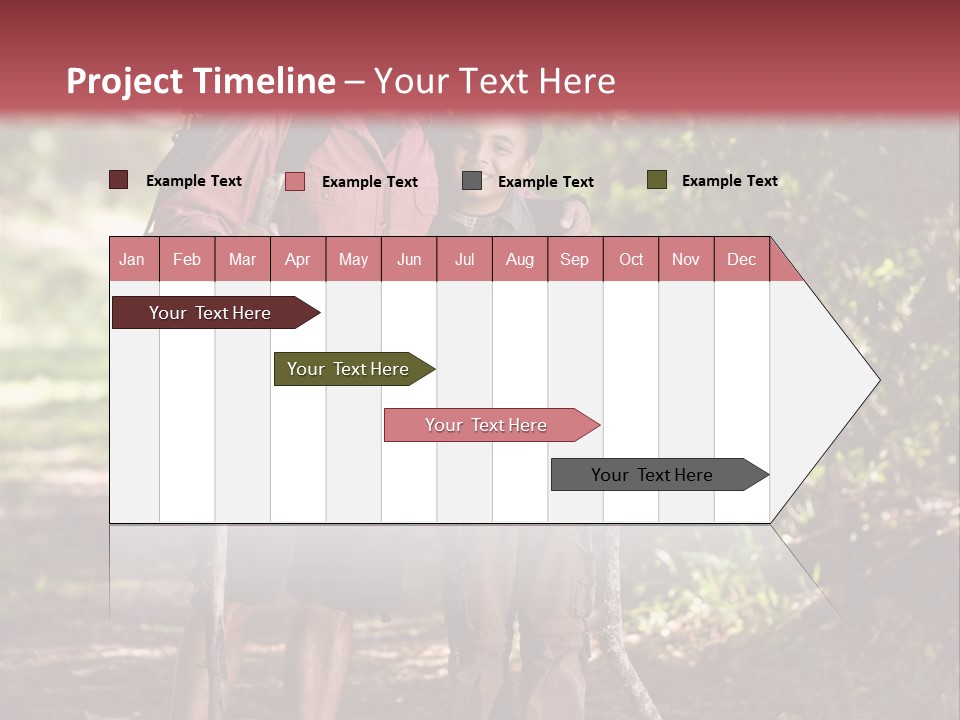 Park Happy Leisure PowerPoint Template