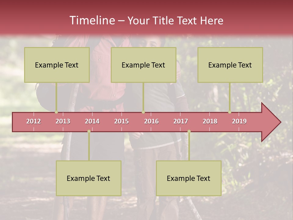 Park Happy Leisure PowerPoint Template