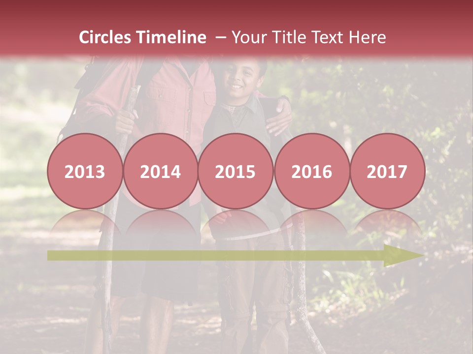 Park Happy Leisure PowerPoint Template