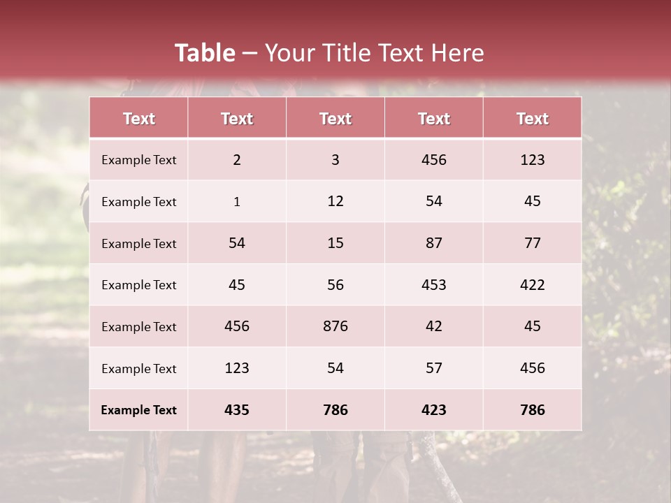 Park Happy Leisure PowerPoint Template