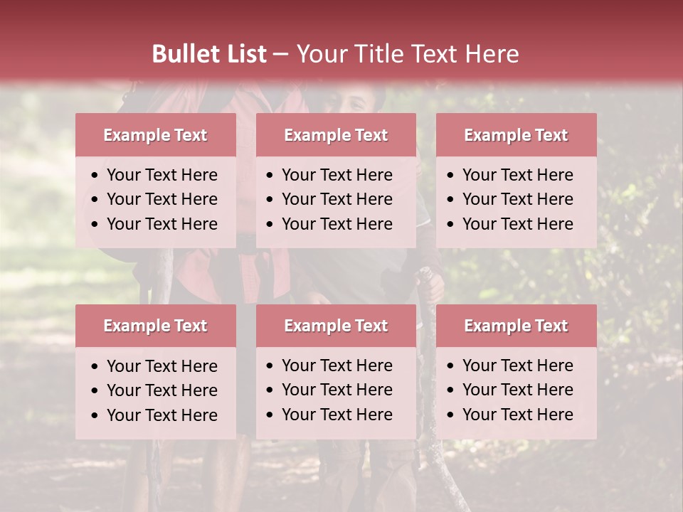 Park Happy Leisure PowerPoint Template