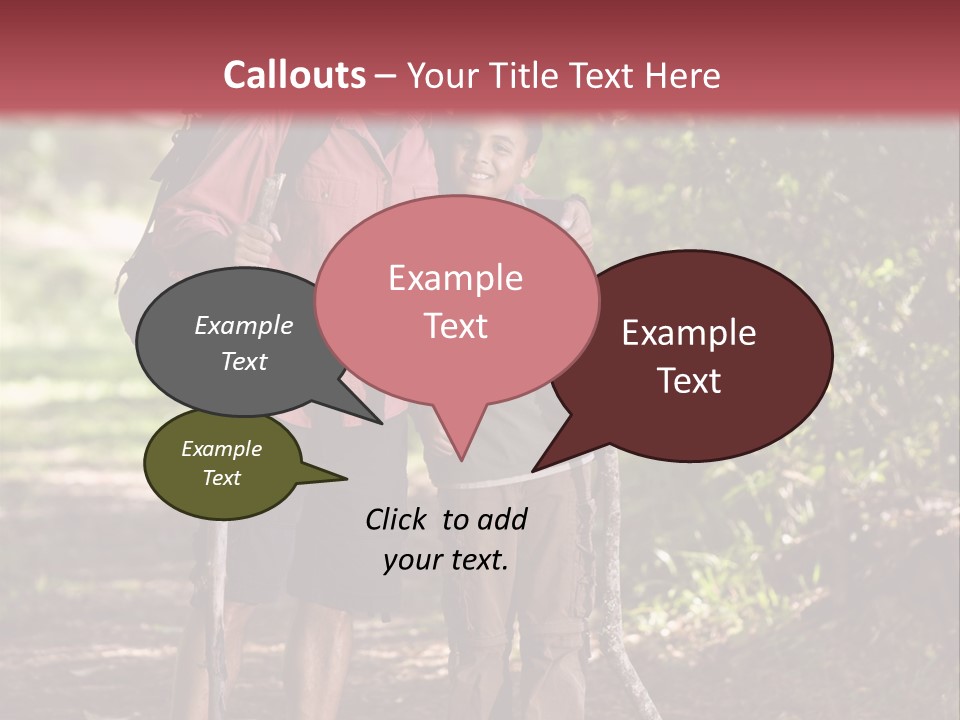 Park Happy Leisure PowerPoint Template