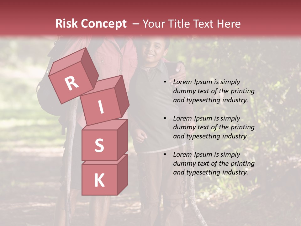 Park Happy Leisure PowerPoint Template