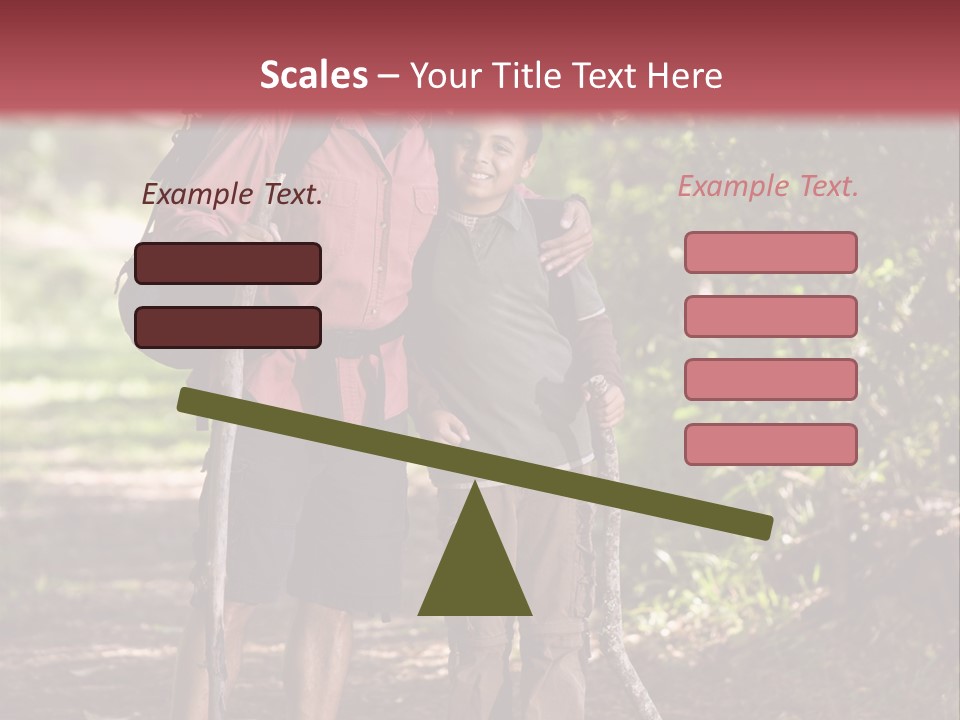 Park Happy Leisure PowerPoint Template