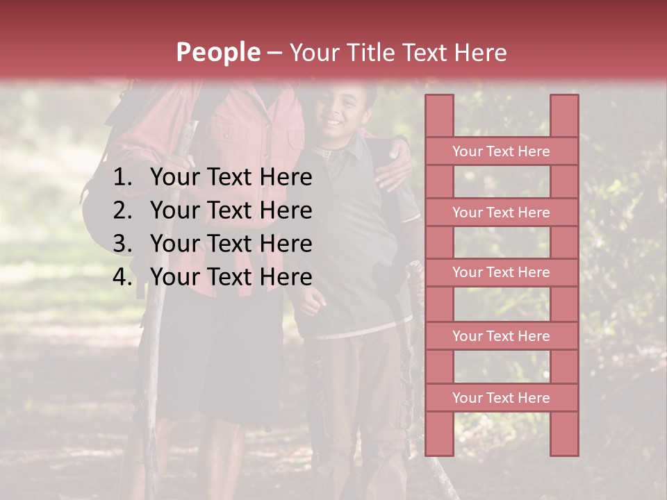 Park Happy Leisure PowerPoint Template