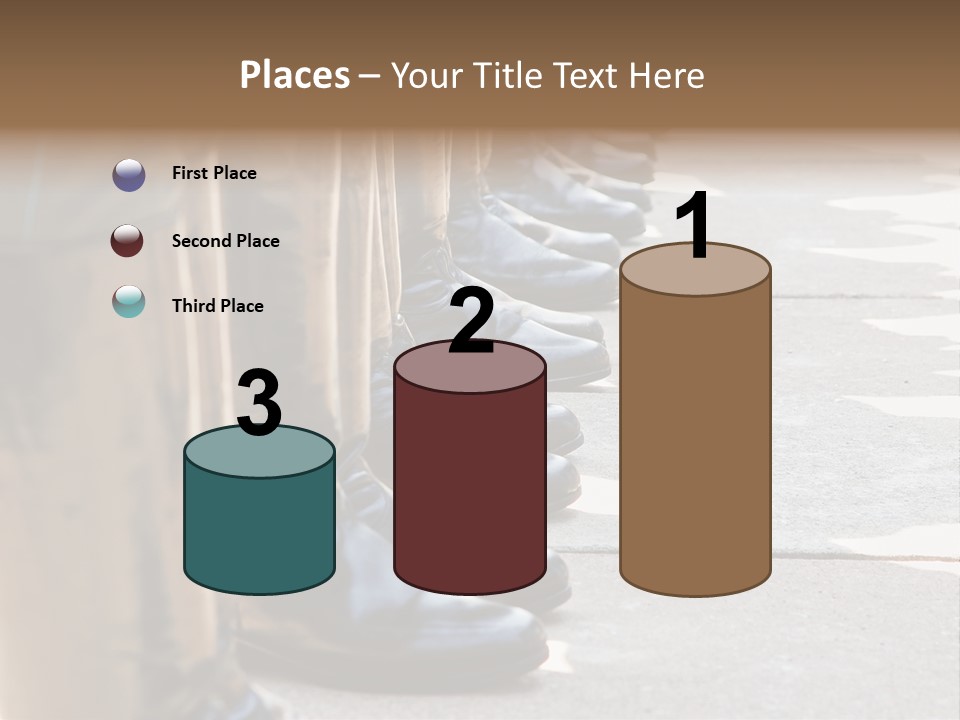 Foot Formation Defender PowerPoint Template