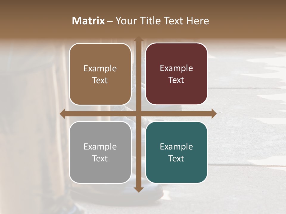 Foot Formation Defender PowerPoint Template