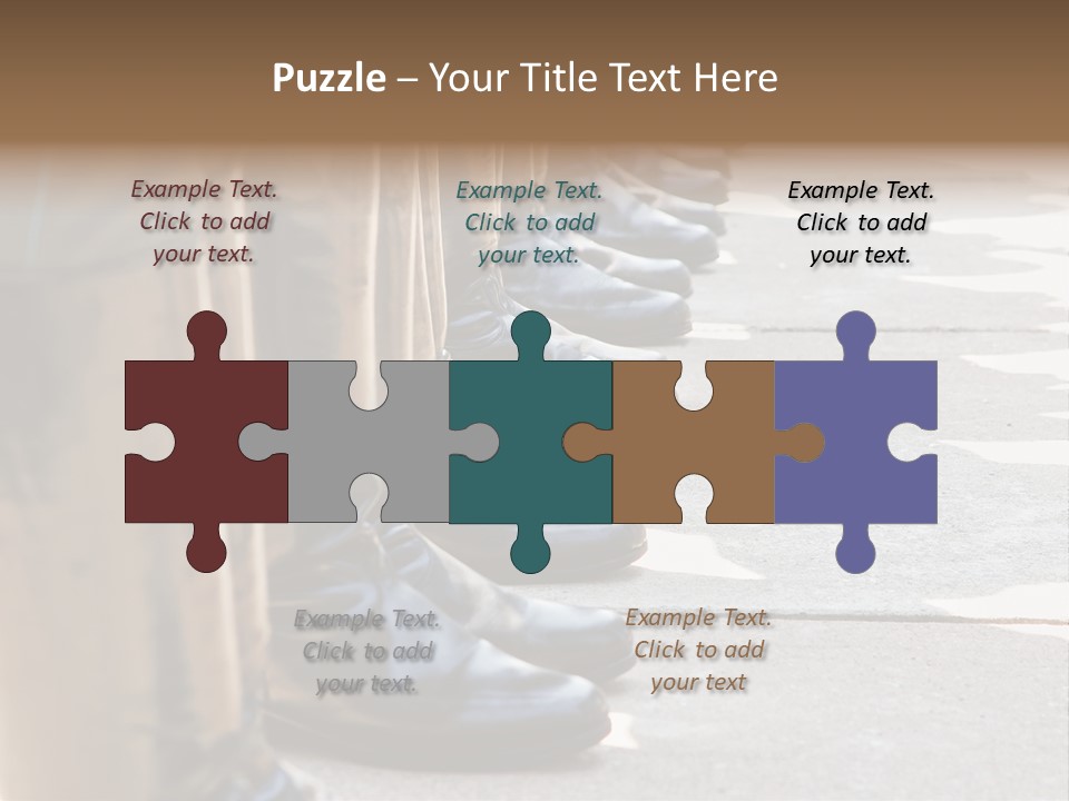 Foot Formation Defender PowerPoint Template