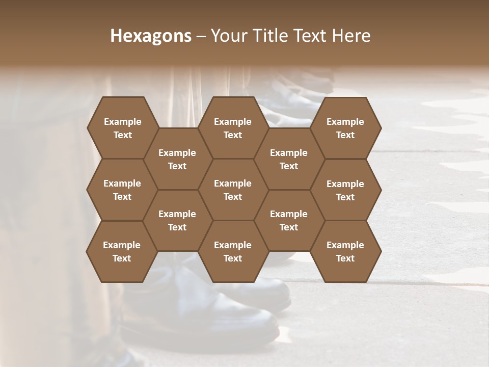 Foot Formation Defender PowerPoint Template