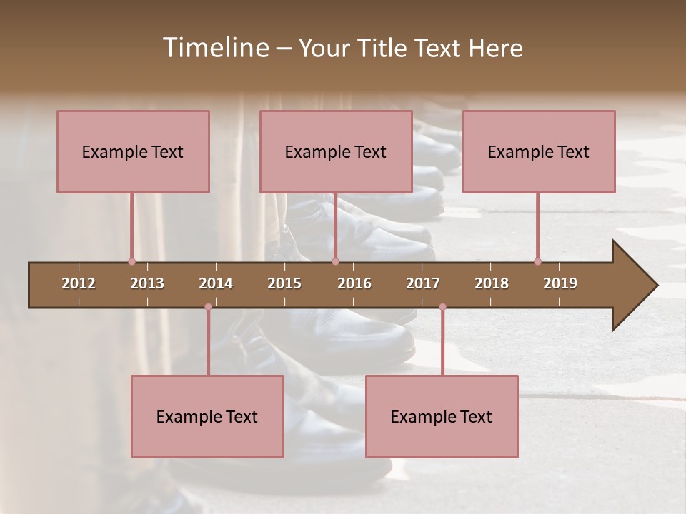 Foot Formation Defender PowerPoint Template
