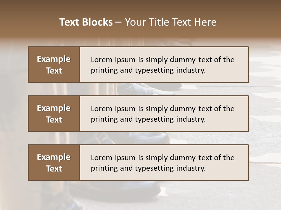 Foot Formation Defender PowerPoint Template