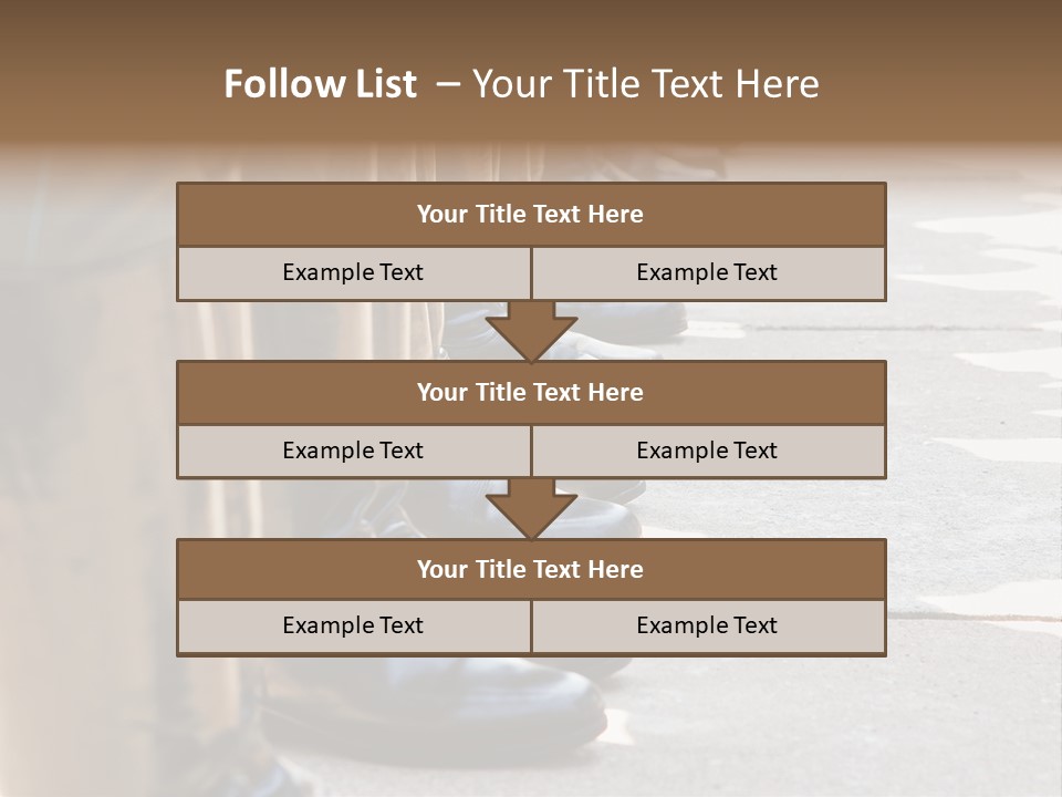 Foot Formation Defender PowerPoint Template