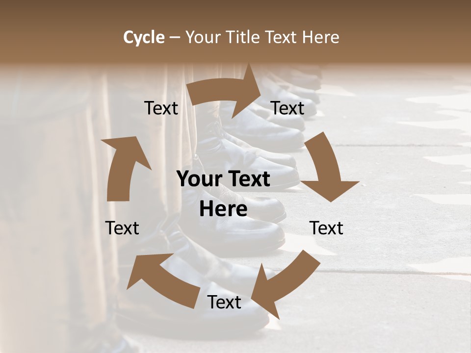 Foot Formation Defender PowerPoint Template
