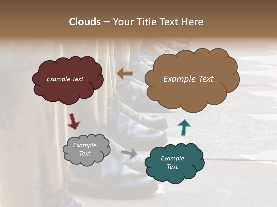 Foot Formation Defender PowerPoint Template