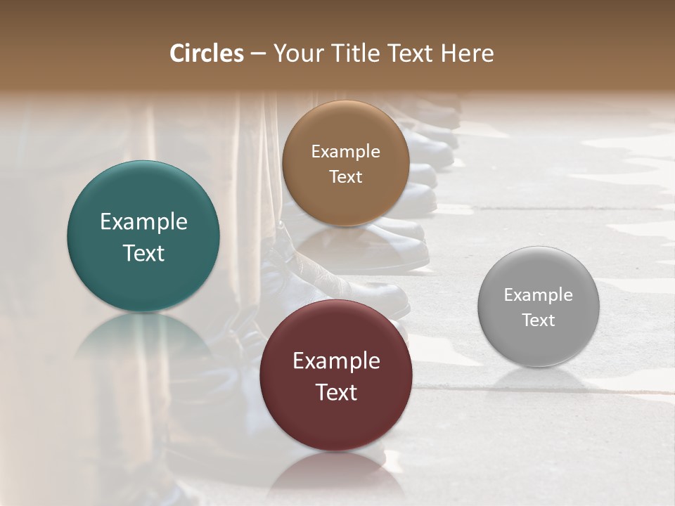 Foot Formation Defender PowerPoint Template