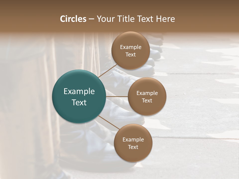 Foot Formation Defender PowerPoint Template