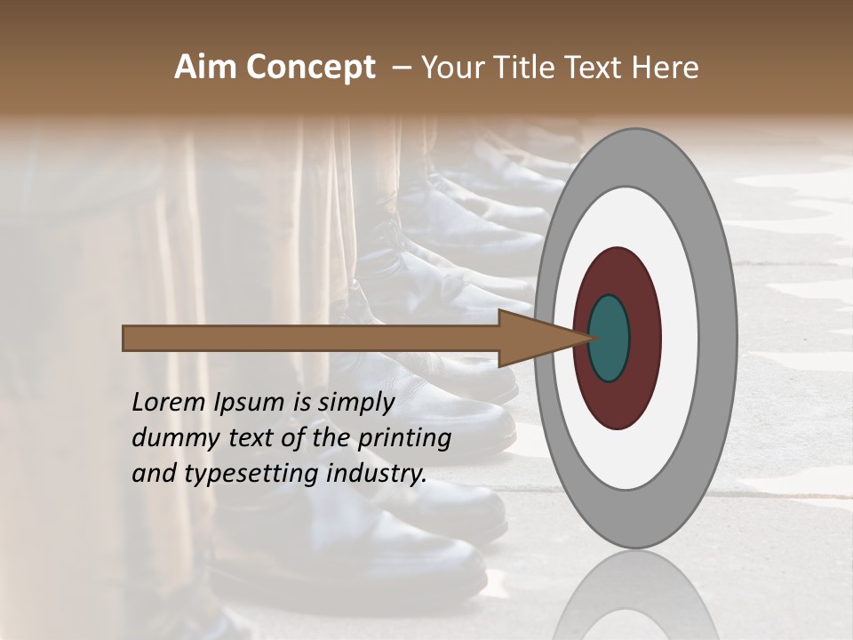 Foot Formation Defender PowerPoint Template