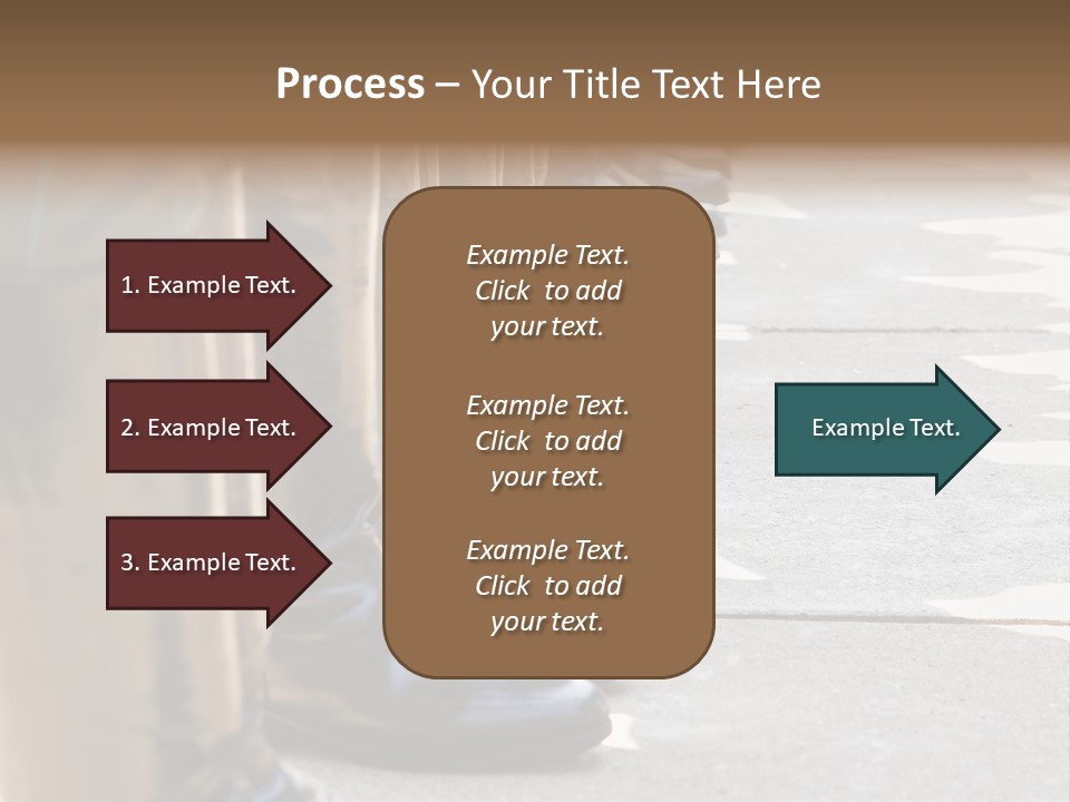 Foot Formation Defender PowerPoint Template