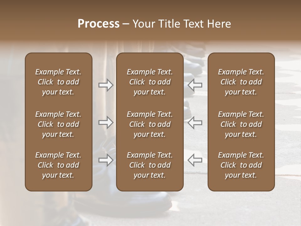 Foot Formation Defender PowerPoint Template