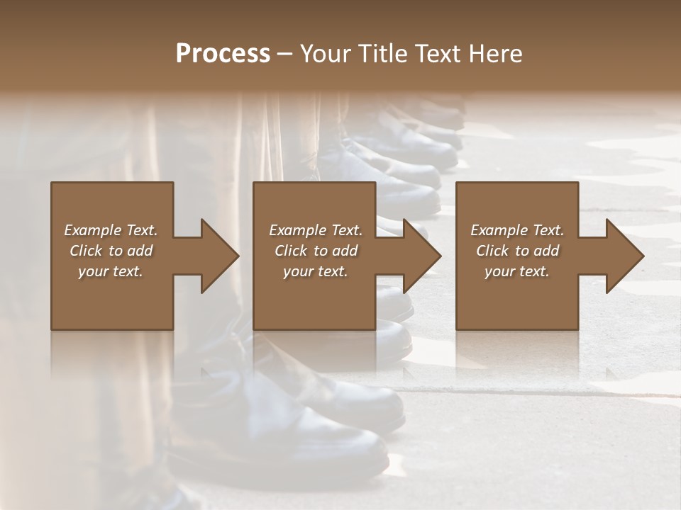 Foot Formation Defender PowerPoint Template