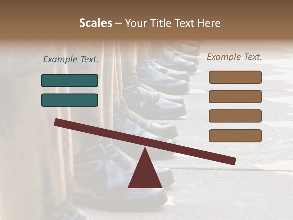 Foot Formation Defender PowerPoint Template