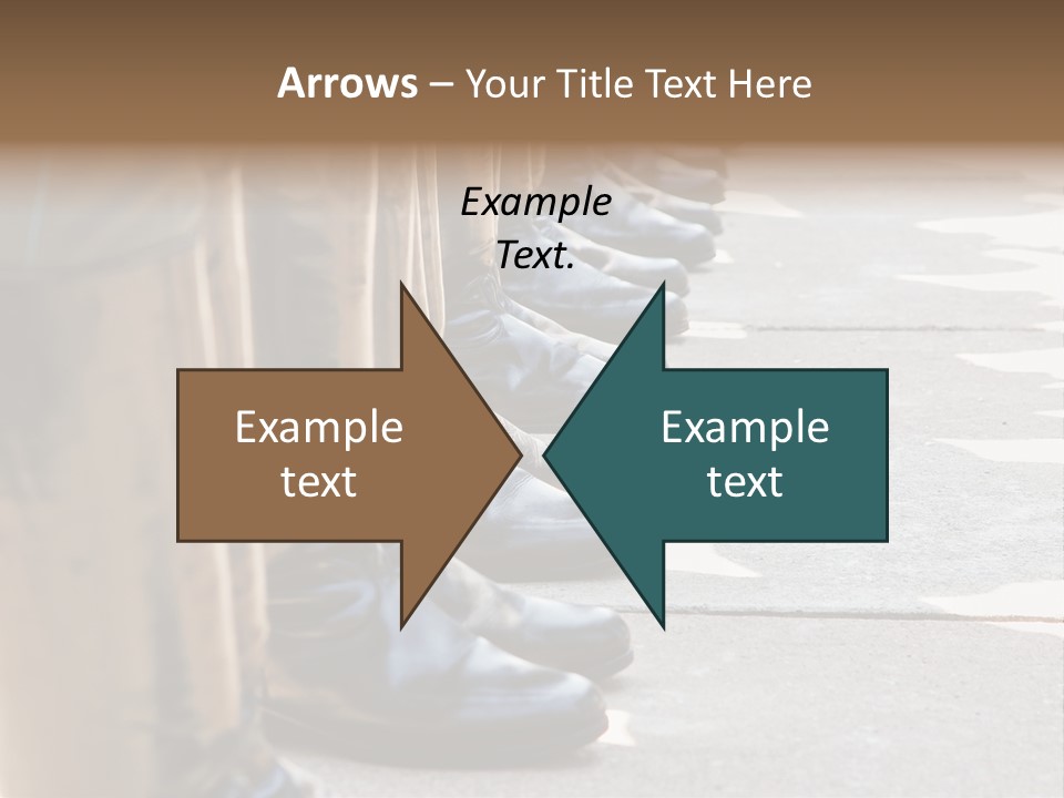 Foot Formation Defender PowerPoint Template
