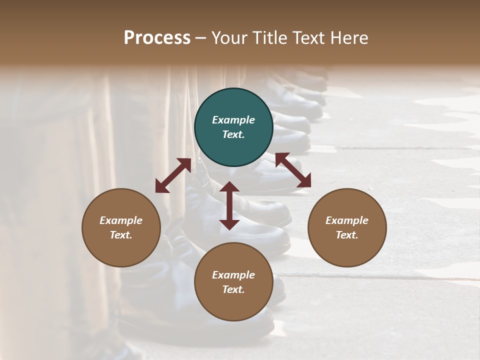 Foot Formation Defender PowerPoint Template