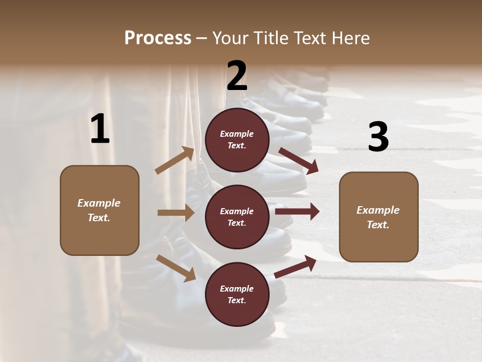Foot Formation Defender PowerPoint Template