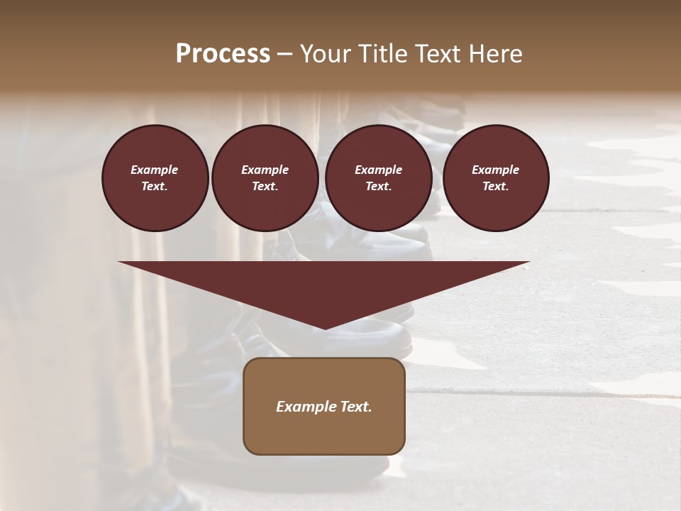 Foot Formation Defender PowerPoint Template
