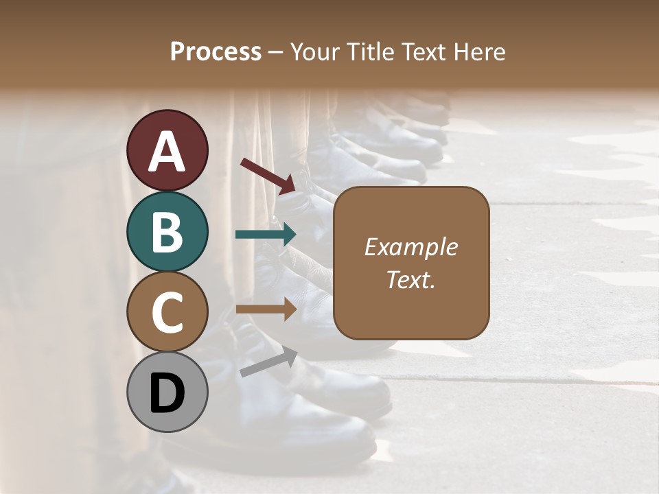 Foot Formation Defender PowerPoint Template