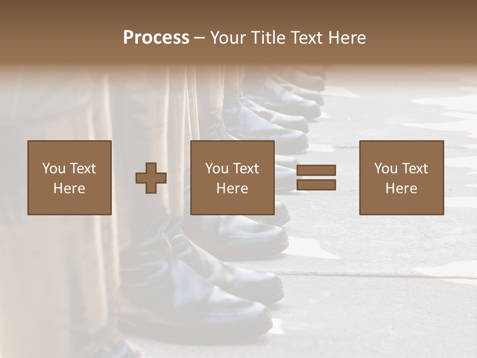 Foot Formation Defender PowerPoint Template