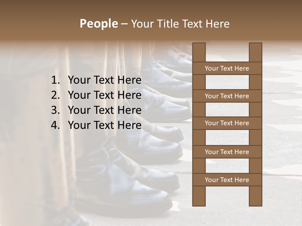 Foot Formation Defender PowerPoint Template