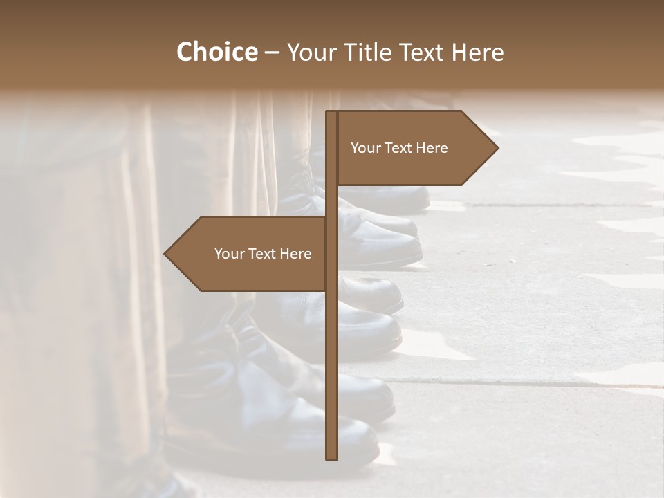 Foot Formation Defender PowerPoint Template