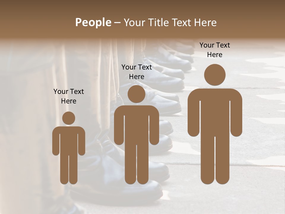 Foot Formation Defender PowerPoint Template