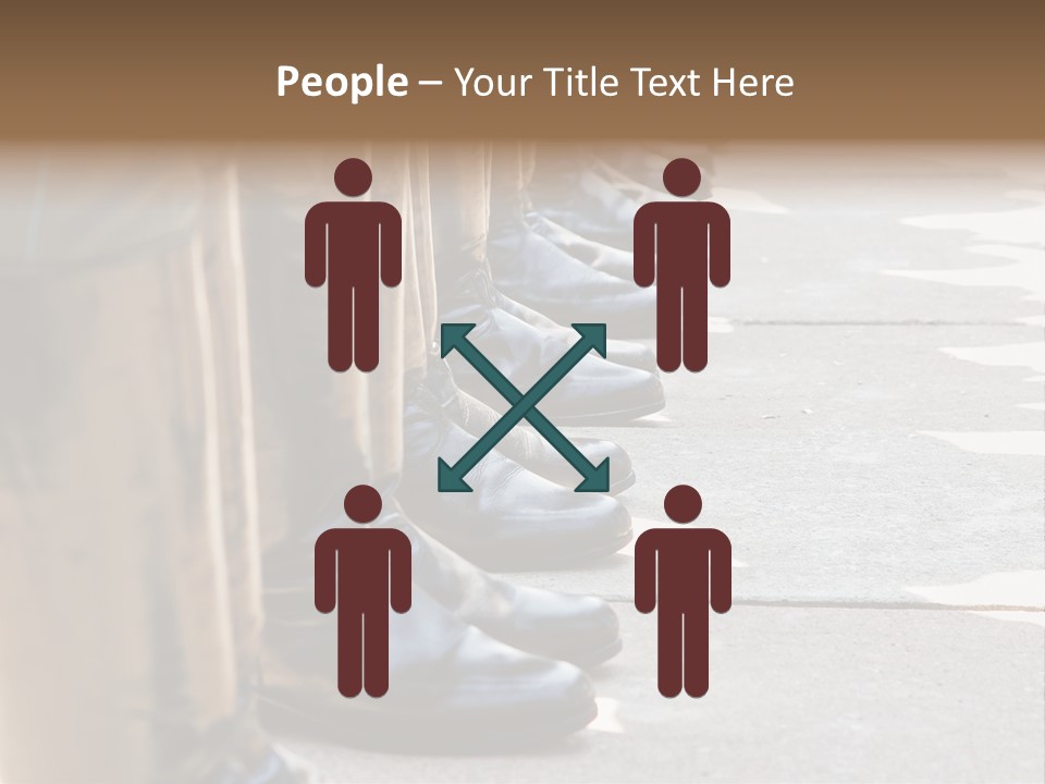 Foot Formation Defender PowerPoint Template