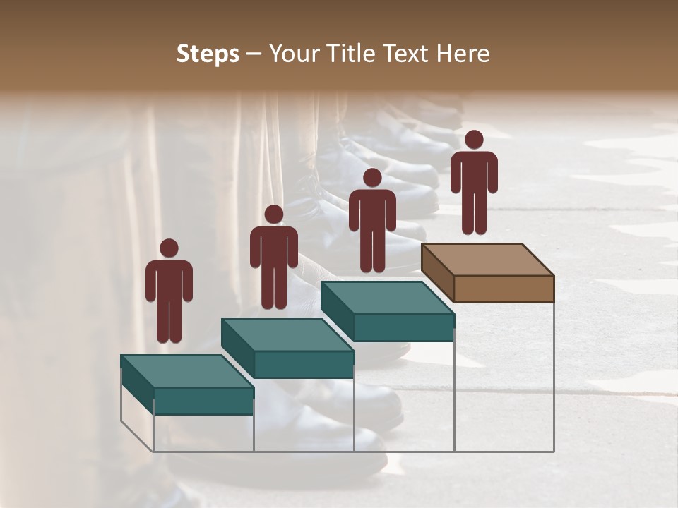 Foot Formation Defender PowerPoint Template