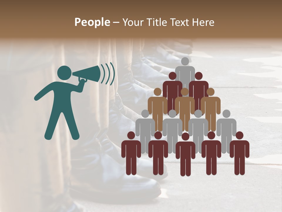 Foot Formation Defender PowerPoint Template