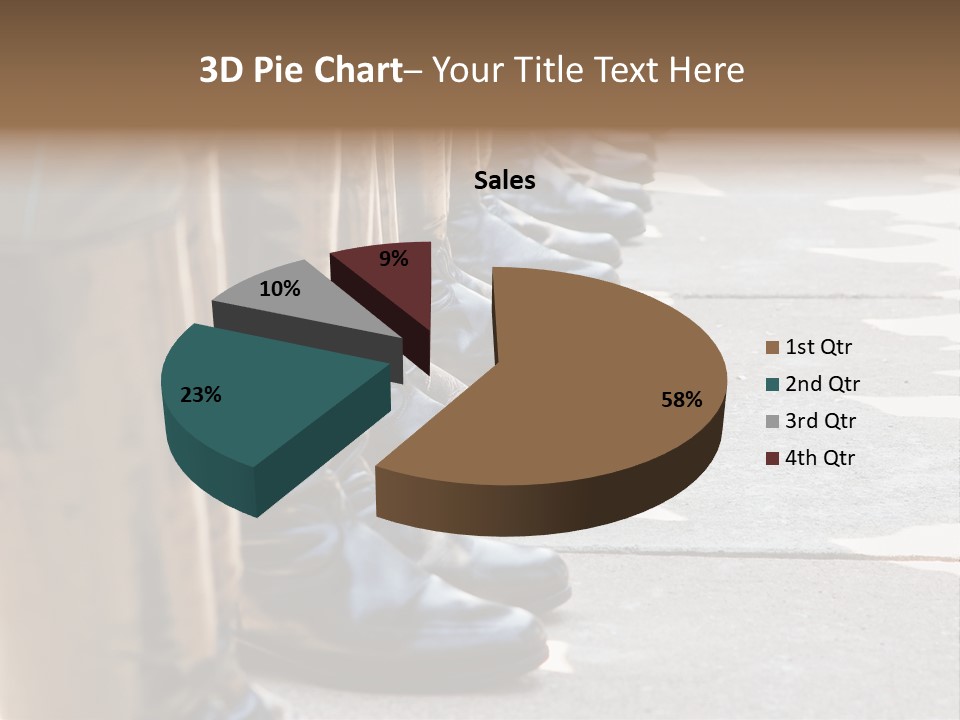 Foot Formation Defender PowerPoint Template
