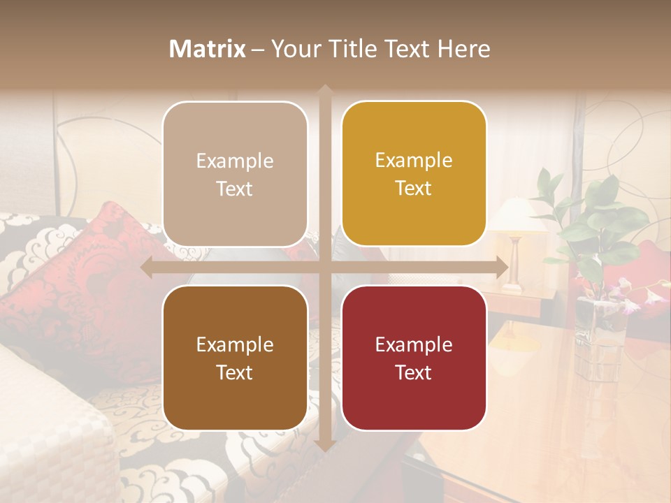 Chair Window Carpet PowerPoint Template