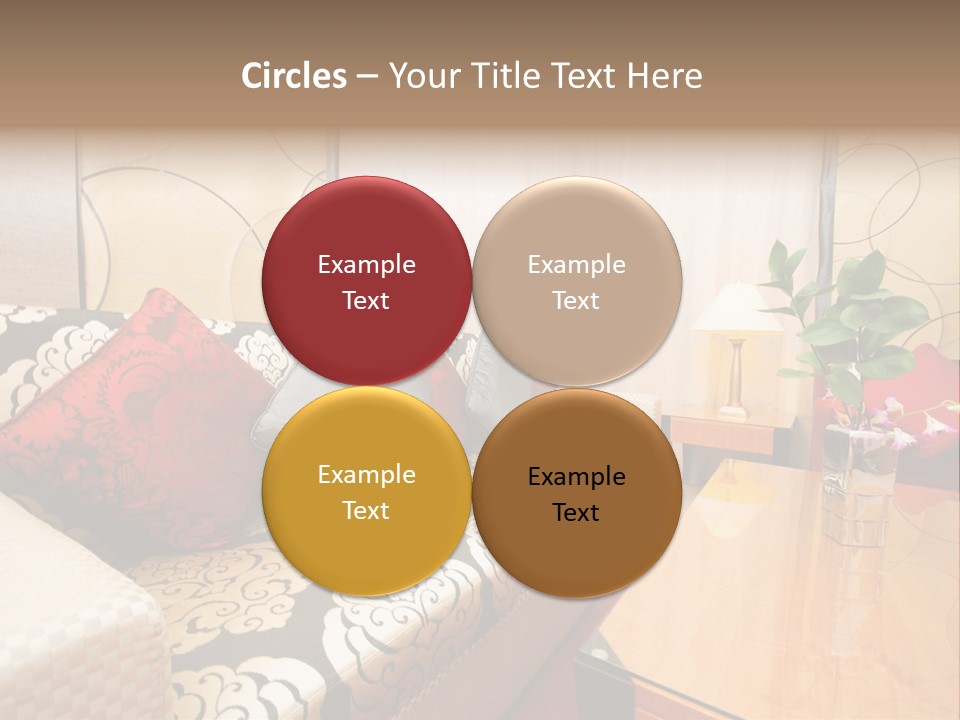 Chair Window Carpet PowerPoint Template