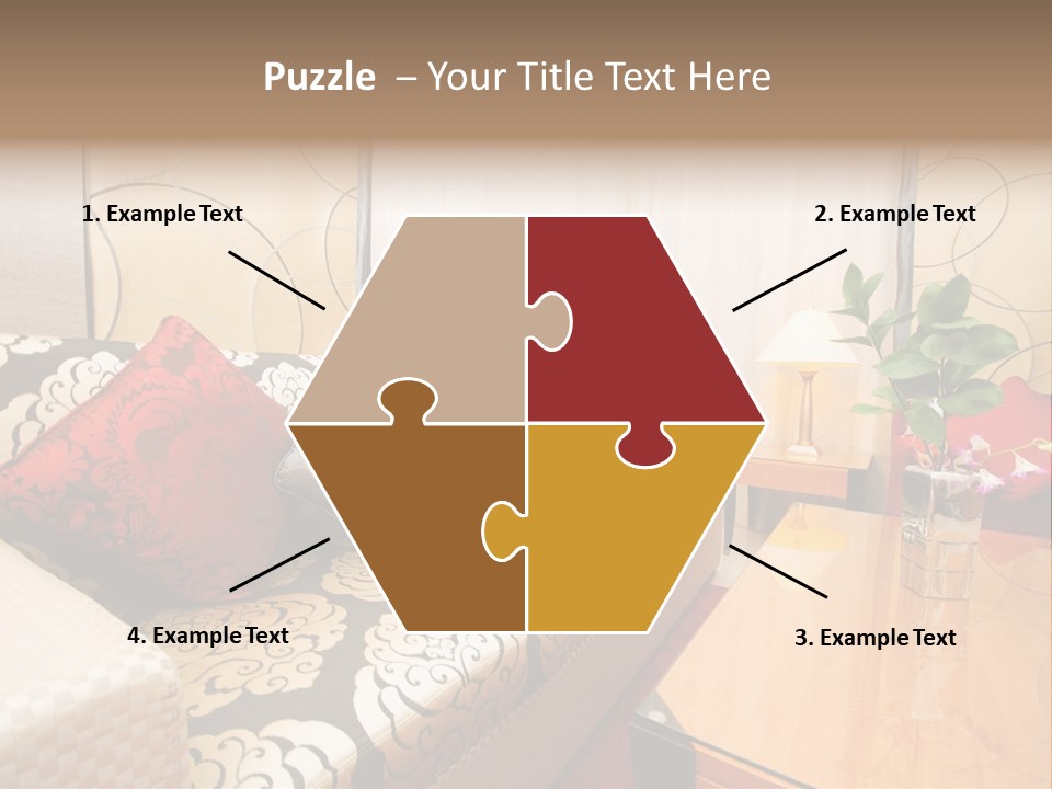 Chair Window Carpet PowerPoint Template