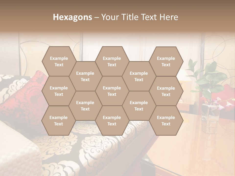 Chair Window Carpet PowerPoint Template