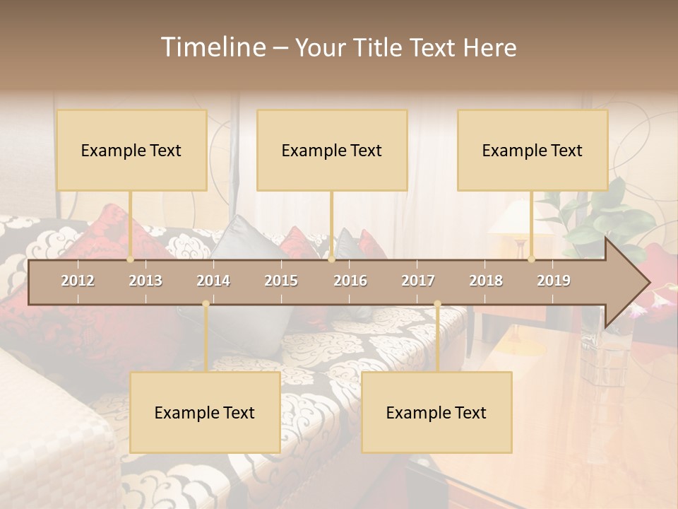 Chair Window Carpet PowerPoint Template