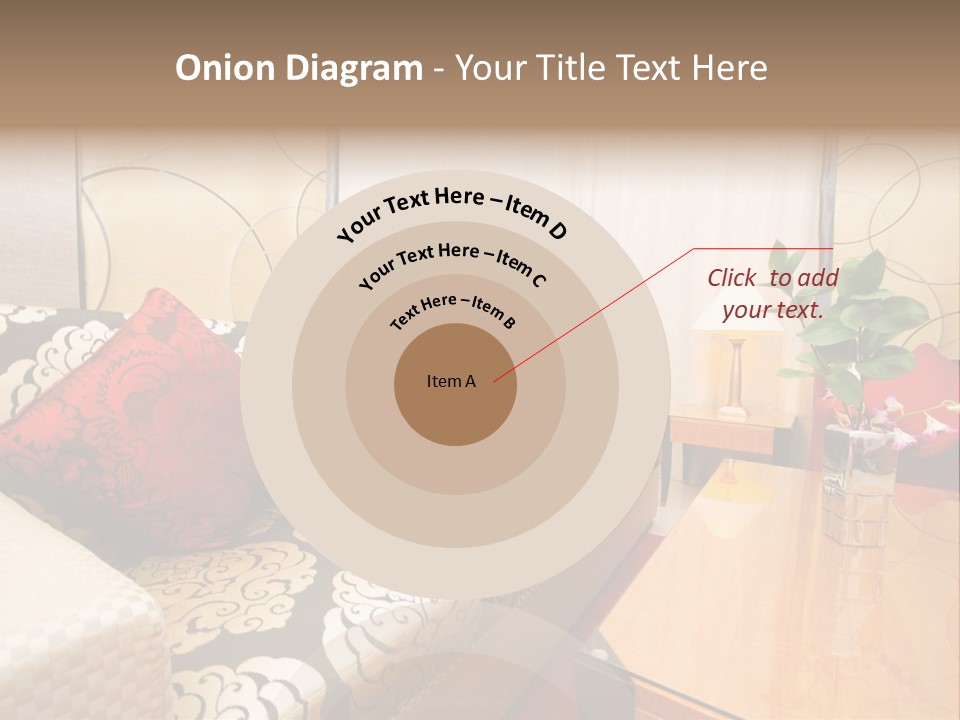 Chair Window Carpet PowerPoint Template